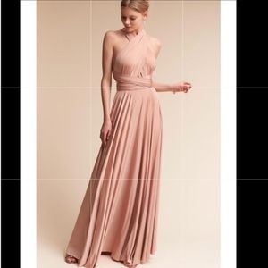 BHLDN Twobirds Ginger Convertible Maxi Dress